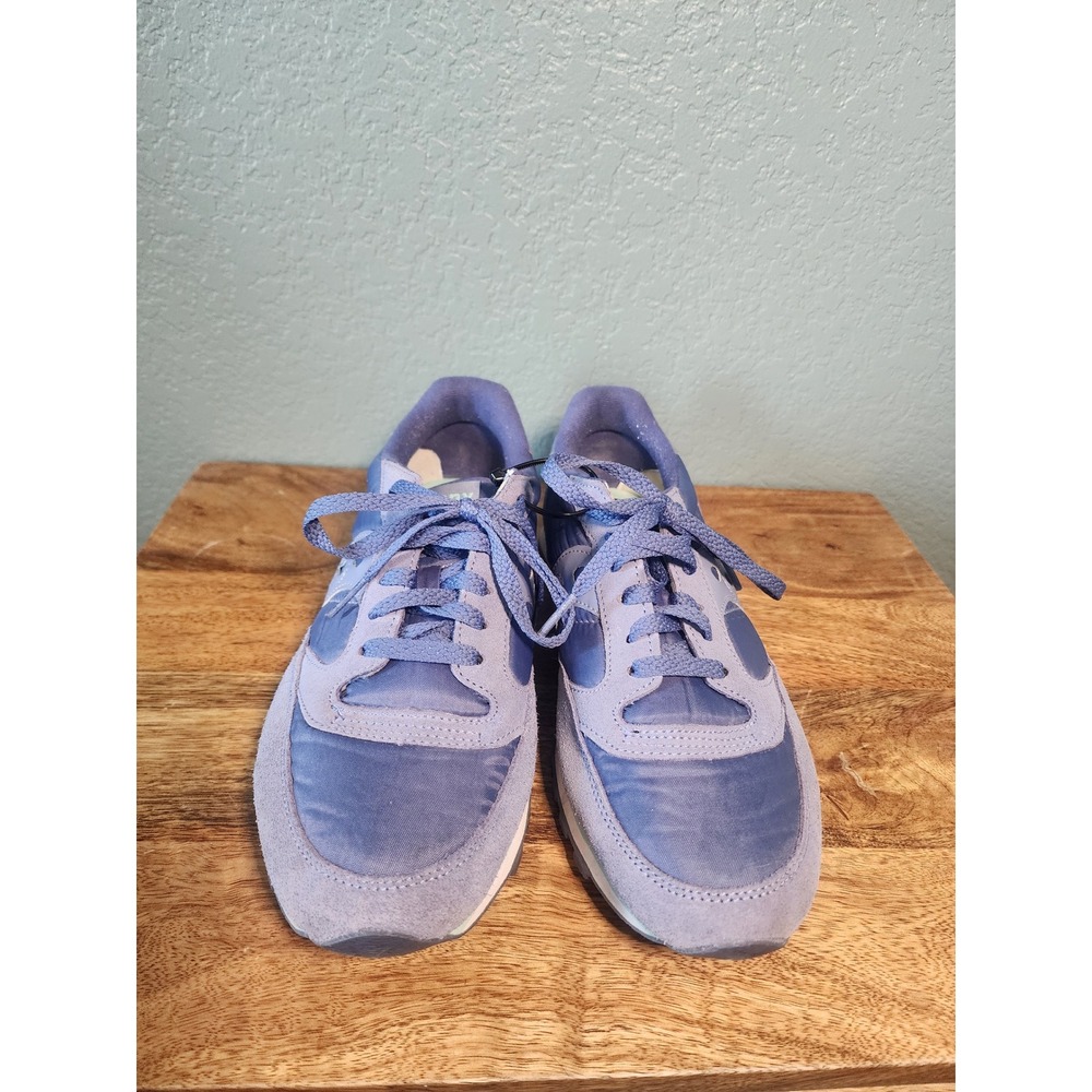 Saucony Jazz Low Pro Women's Sneakers Blue Periwinkle Suede Nylon Size 9.5